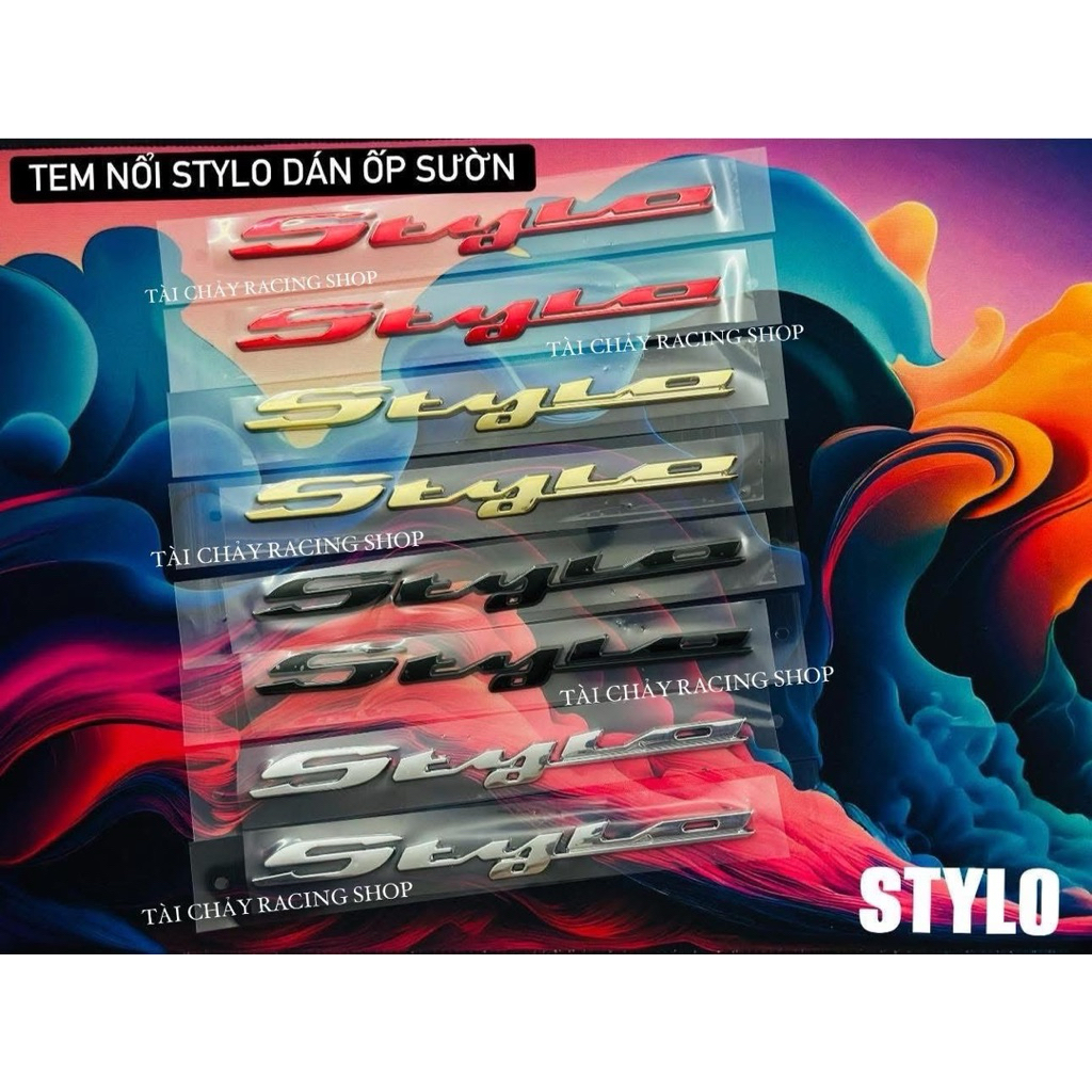 [ 1 bag ] STYLO 160 EMERGED STICKER FOR RIBS | Shopee Singapore