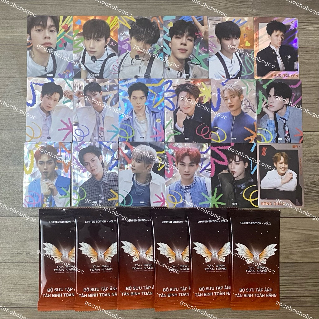 Genuine SR Tan Binh Toan Nang TBTN Show It All rounded corner Photocard ...