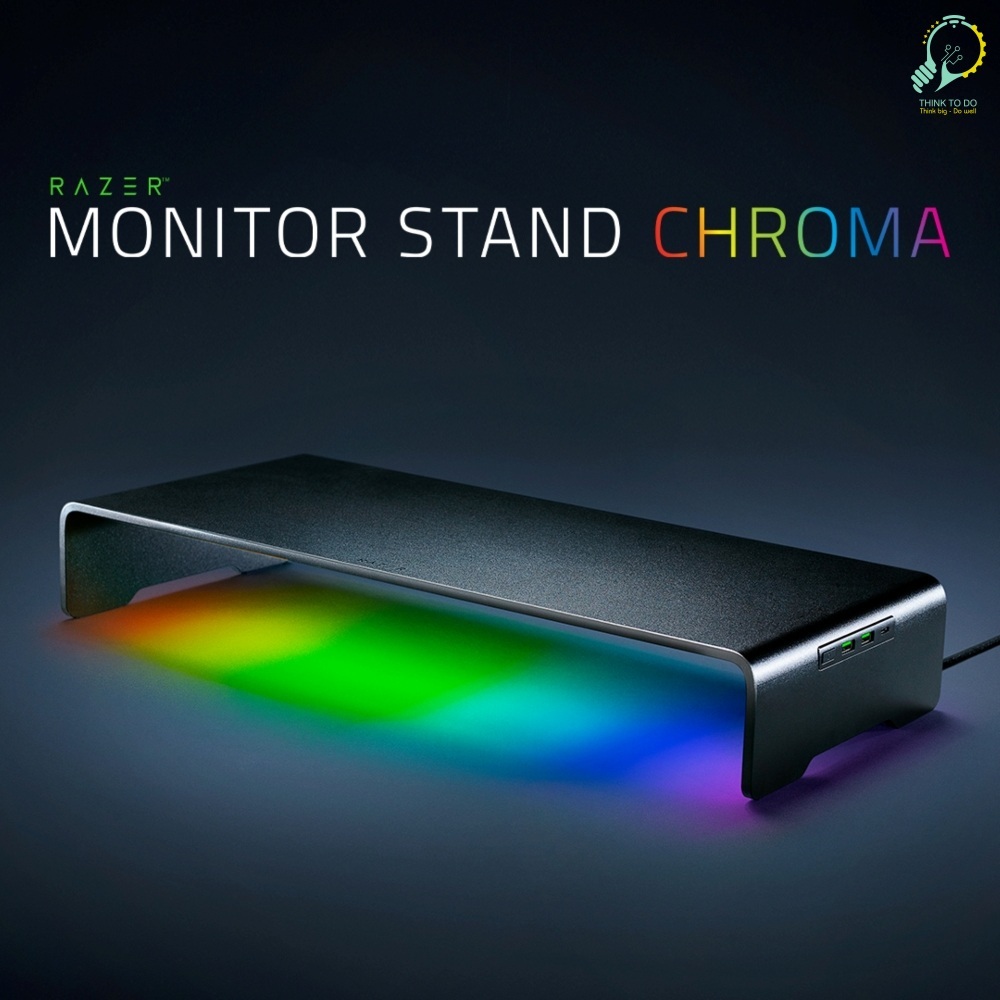 [New, Original] Razer Monitor Stand Chroma - Aluminum Monitor Stand ...