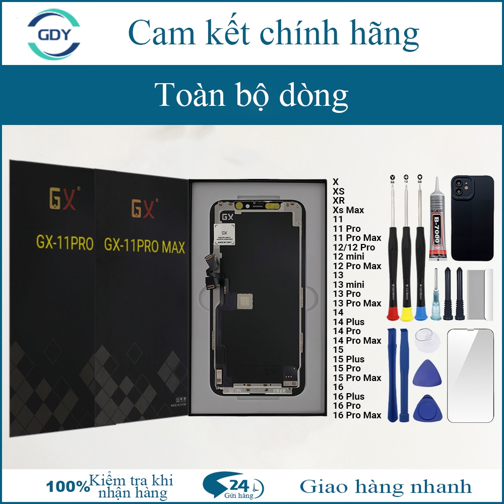 Genuine GX OLED screen compatible with IP X/XS/Xs Max/11/12/13/MINI/14 ...