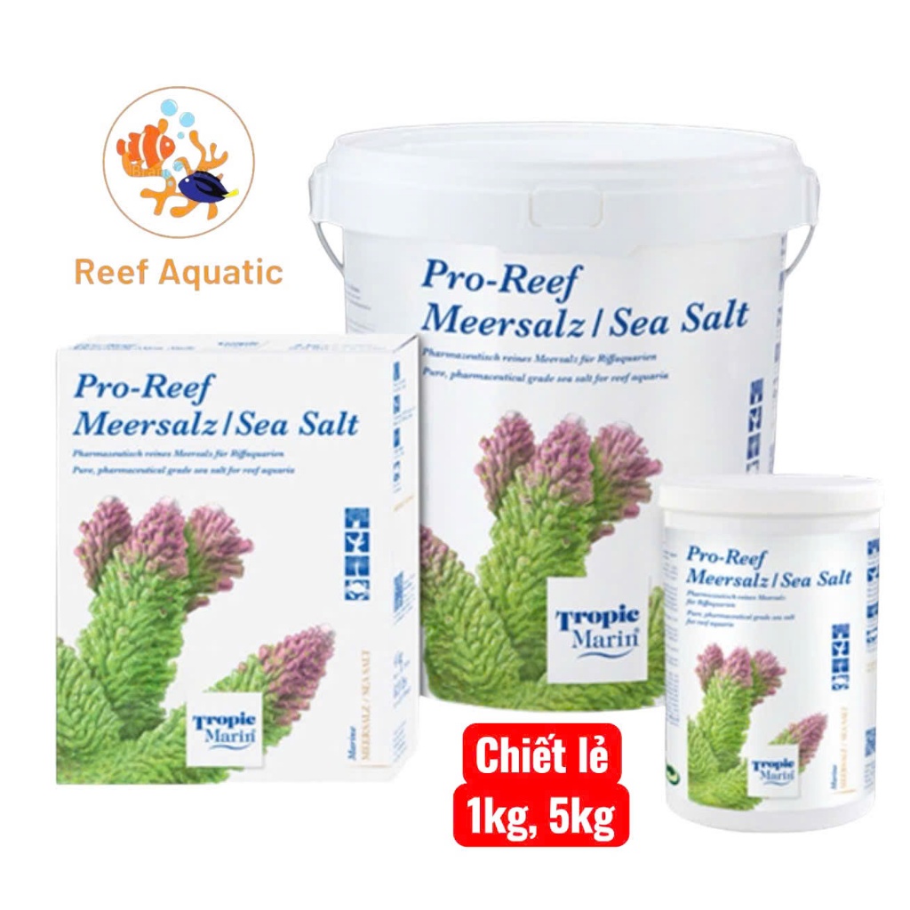 Tropic Marine Salt- Pro Reef and Syyn-Biotic - retail 1kg, 5kg | Shopee ...