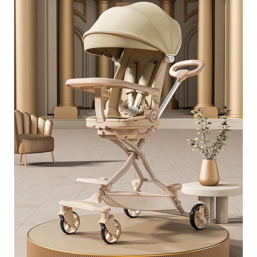 M-10 Stroller - White Delivery upgraded version for babies from birth ...