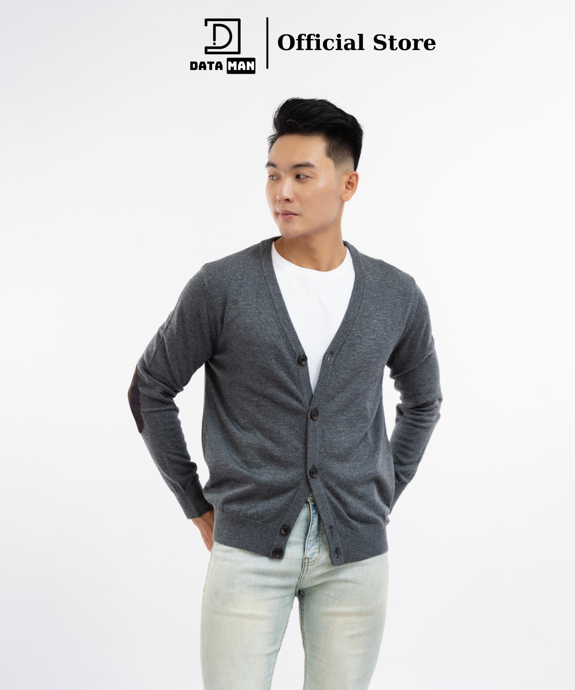 Thin mens clearance cardigan