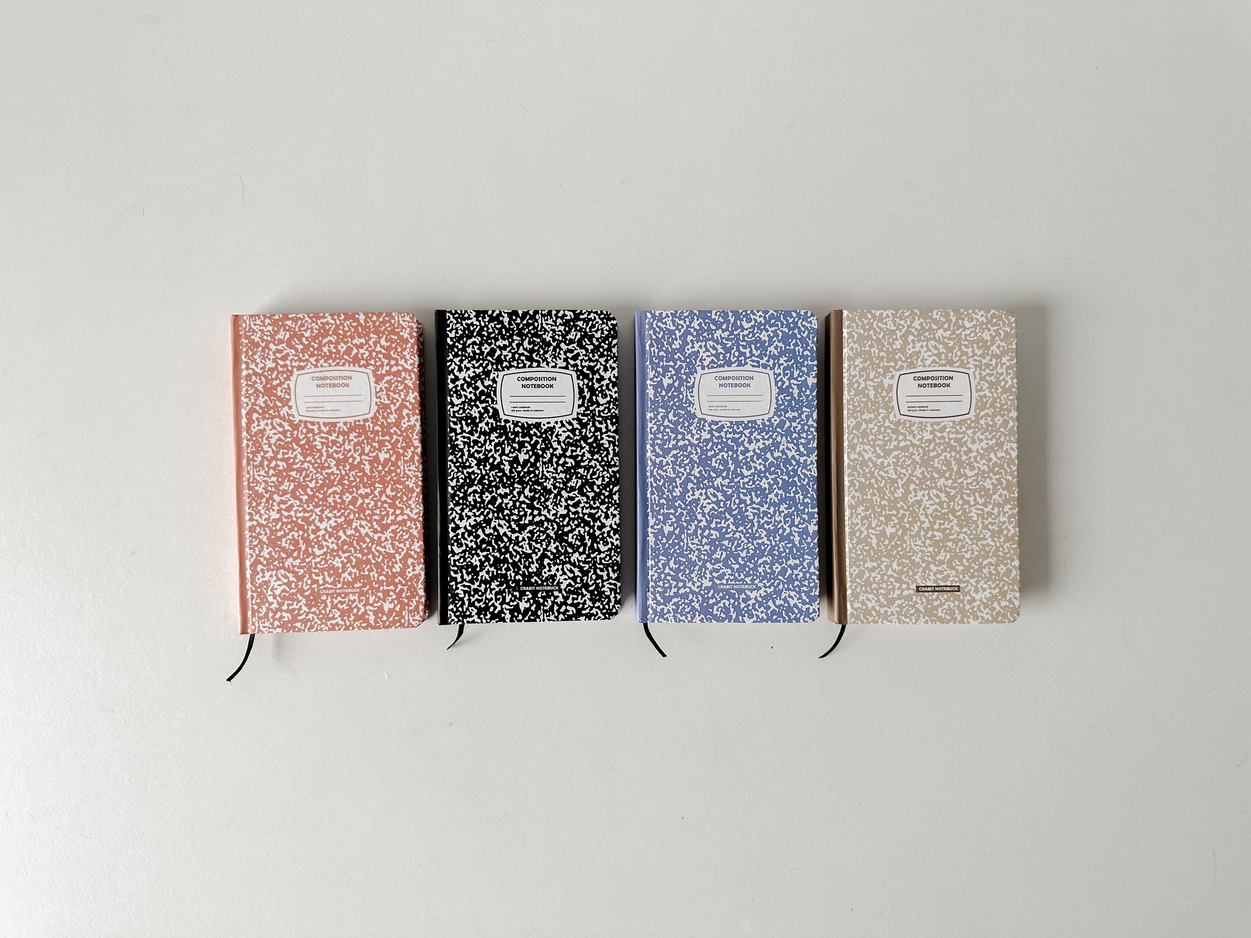 Notebook A6 dot grid Horizontal Line Crabit Composition | Shopee Singapore