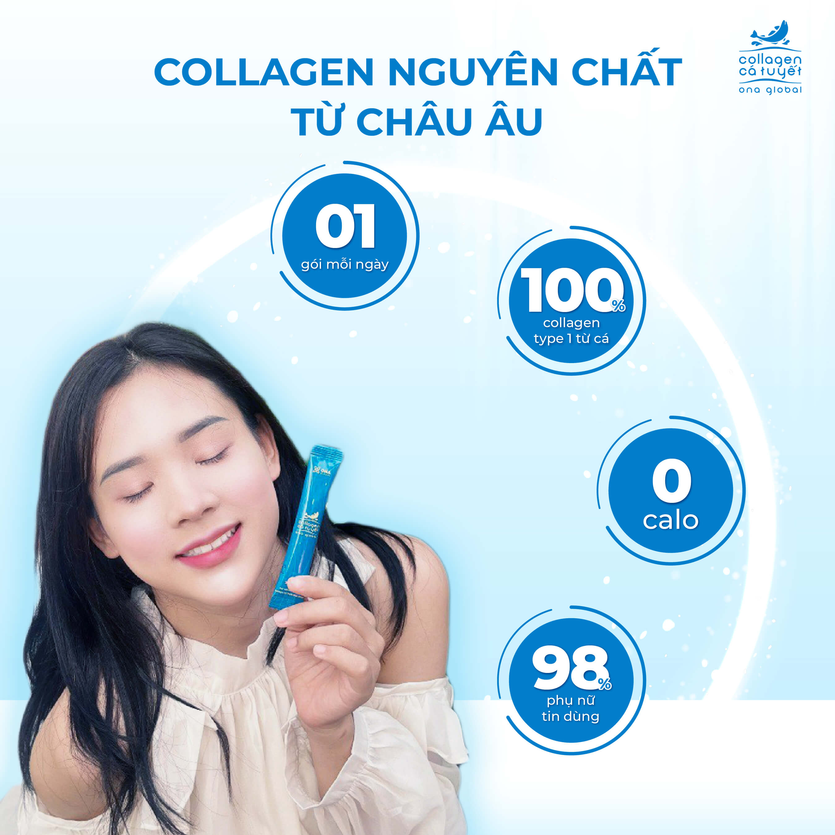 Cocayhoala VIETNAM Cod Collagen, 2500mg Hydrolyzed Collagen Type I ...