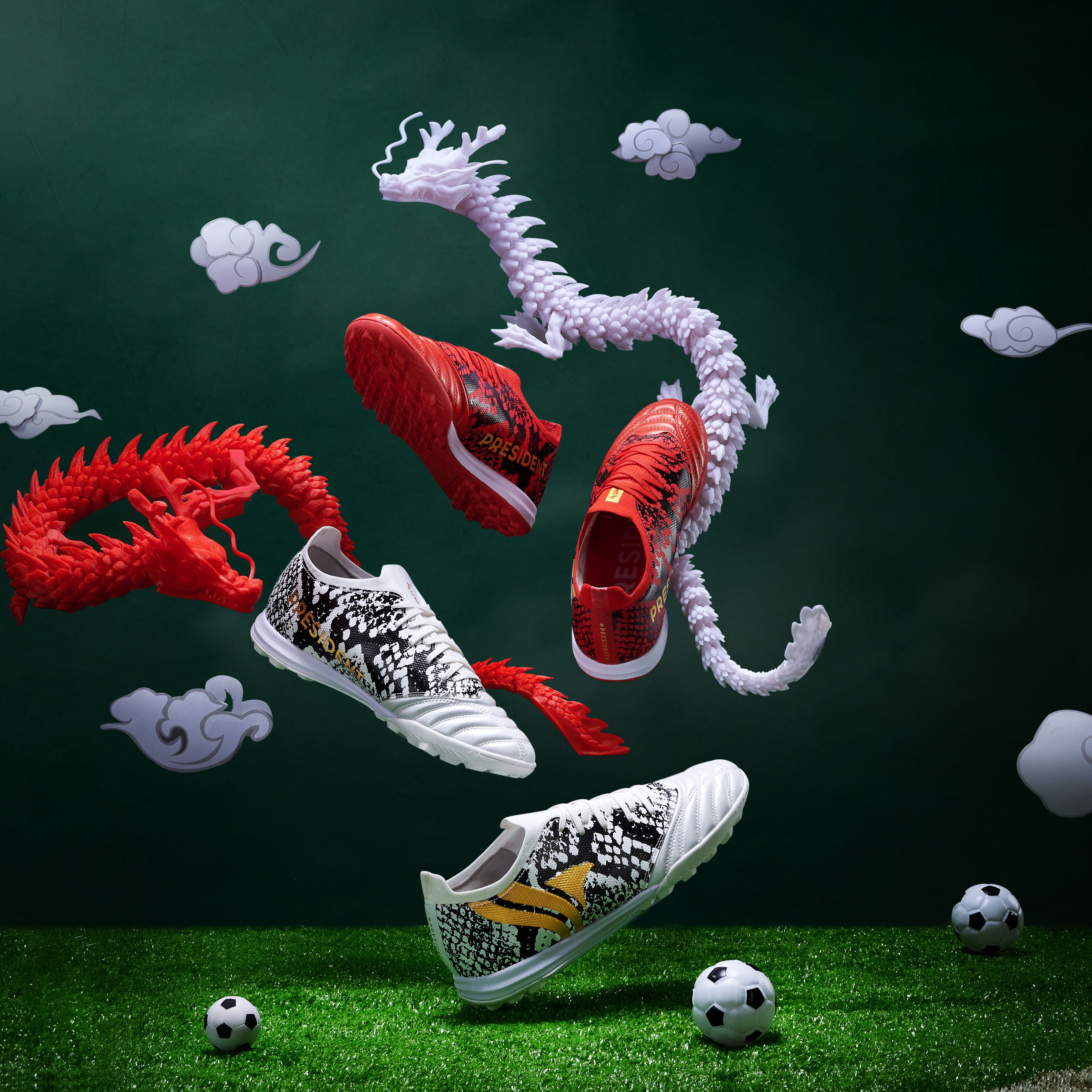 Leather turf soccer shoes hot sale