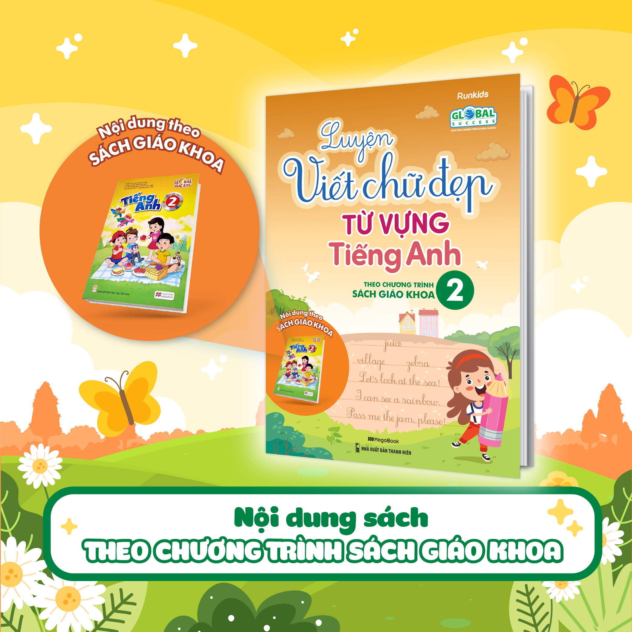 Practice book for writing beautiful handwriting and English vocabulary ...