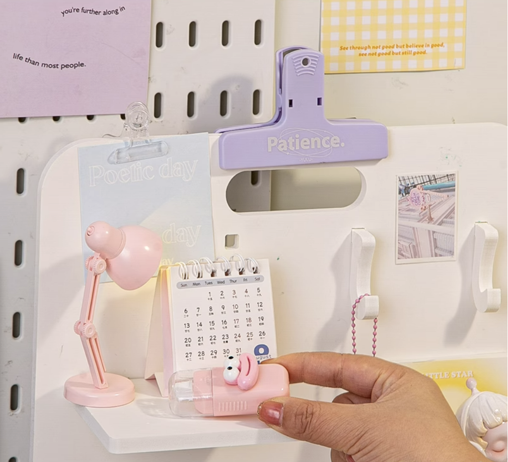 Study desk small ins hole board card display rack desk transformation ...