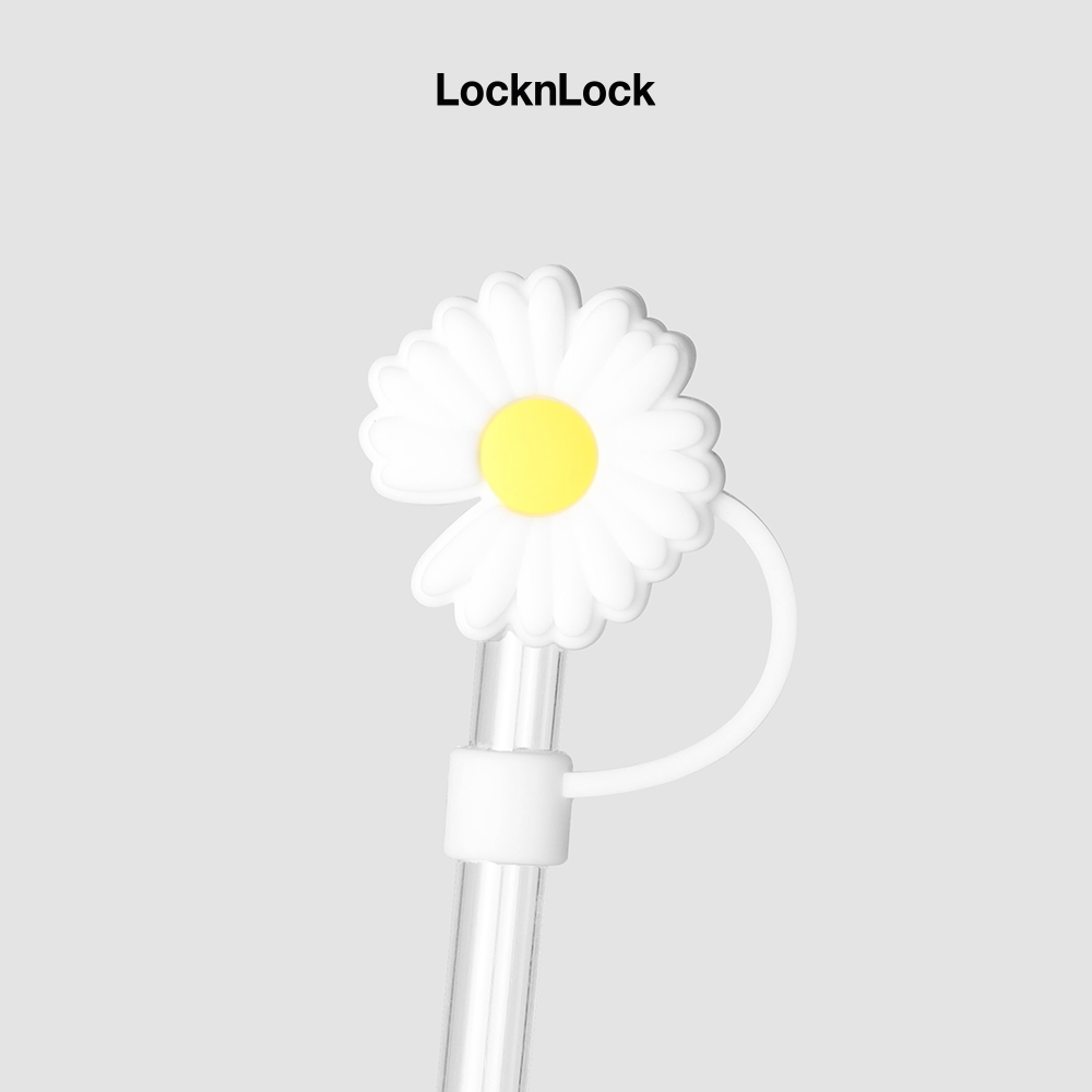 LocknLock Straw Cover Cute Silicone Thermos Straw Stopper TLL091-3 T2C ...