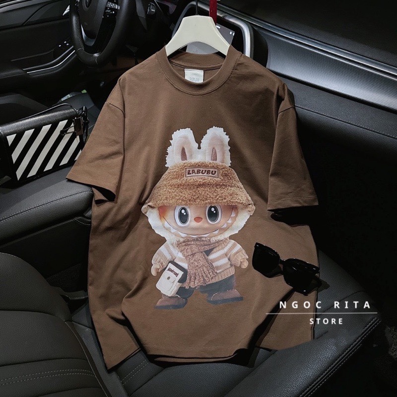 Fide LABUBU t-shirt, loose form unisex t-shirt, local brand men's and ...