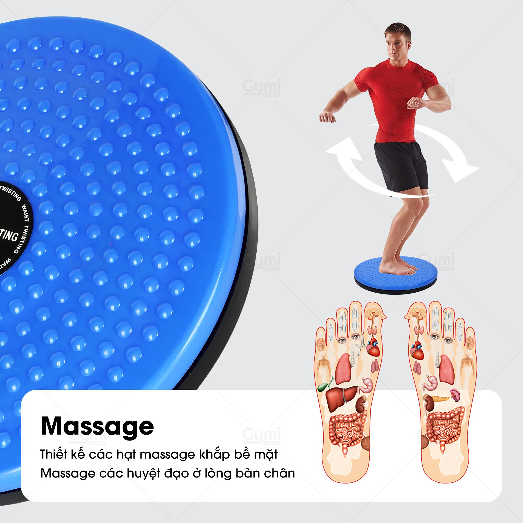 360 Degree Waist Rotating Disc - Multifunctional Sports Rotating Disc ...