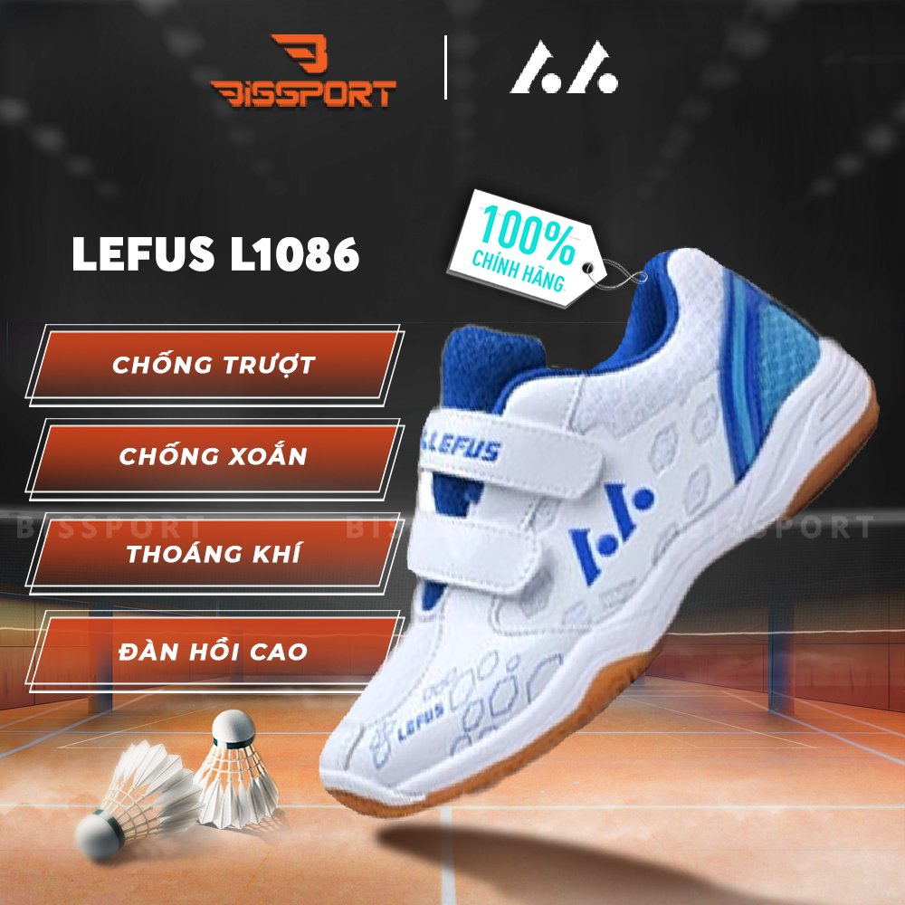 Genuine White Lefus L1086 Children's Badminton Shoes - Shoe Design Fits ...