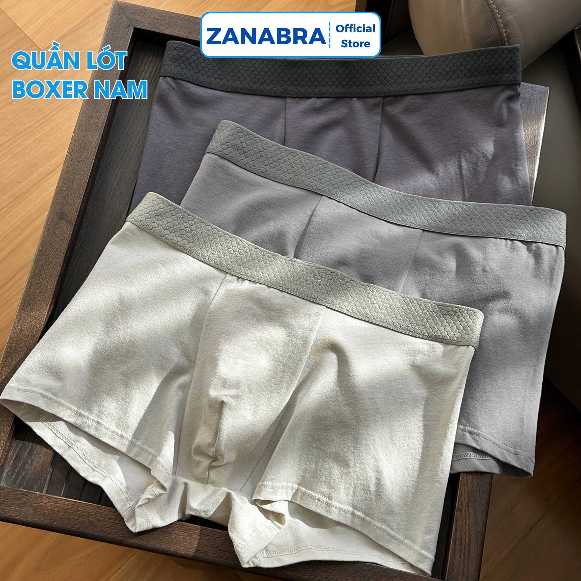[ SHOCKING DEAL ] Men's Boxer underwear 4-way stretch cotton ...