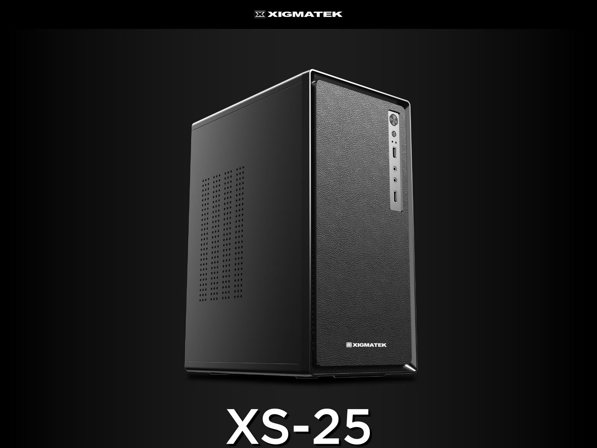 XIGMATEK XA-25 Computer Case M-ATX Case Mini ITX Case (Main Support: M ...