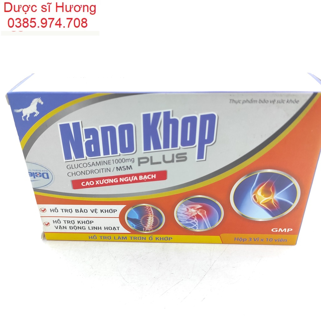 Nano KHOP PLUS GLUCOSAMINE 1000 Supplement Joint Protection Solution