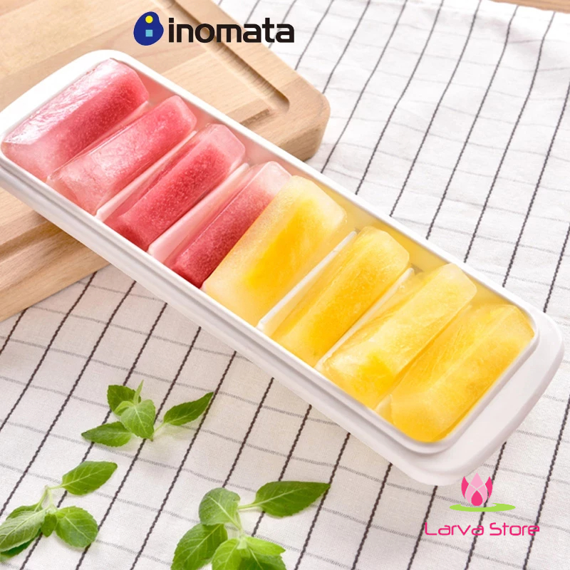 Inomata ice tray with lid made in Japan - Larva Store | Shopee Singapore