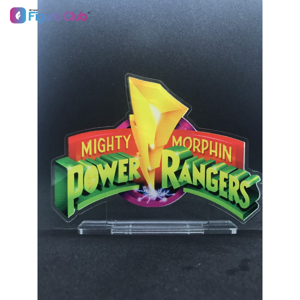 Mica Power Ranger Logo Standee Model, Many Models, Sharp Printing ...