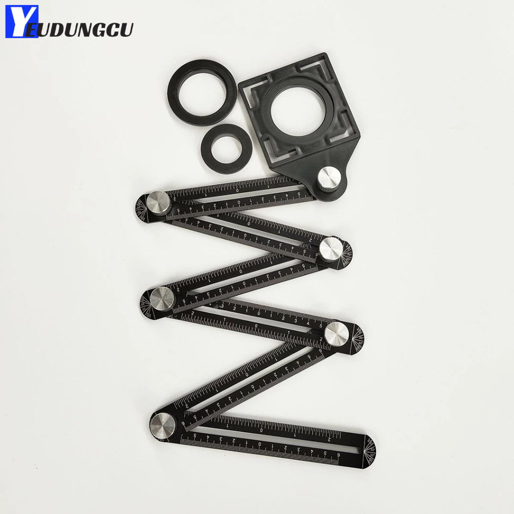 Tile marking ruler - Tile cutting positioning ruler - 6-piece ruler ...