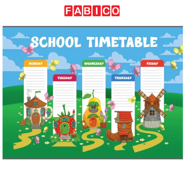 Level 1 Timetable Sticker to Change Subject A5 - Teenage TKB-08 ...