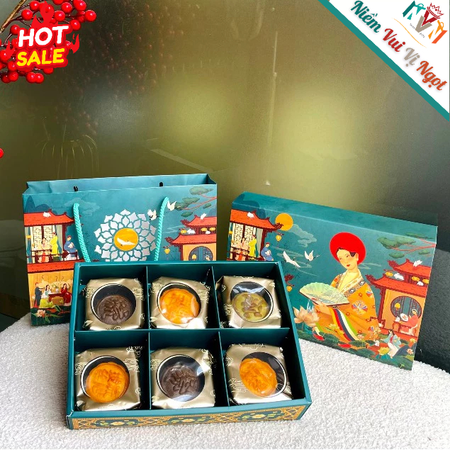 10 Boxes of Lava Mooncakes, 6 mini Mooncakes (50-80gr) ~ PHUONG NUONG ...