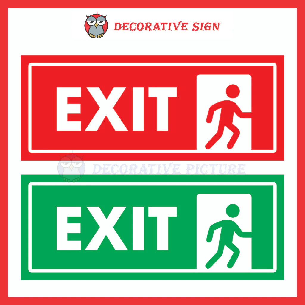 Buy exit sign Products At Sale Prices Online - October 2026 | Shopee ...