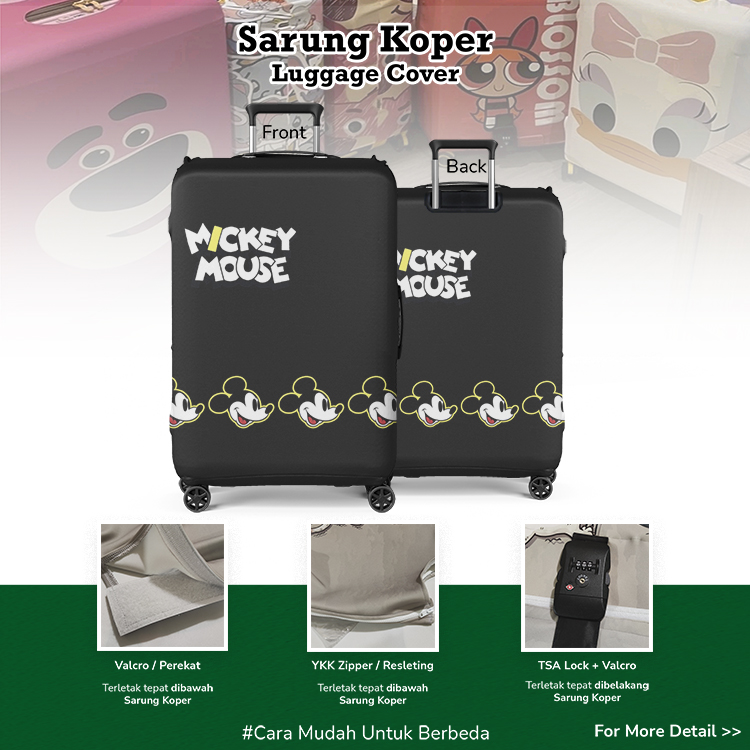 Disney Mickey Mouse 09 - Sarung Koper / Luggage Cover