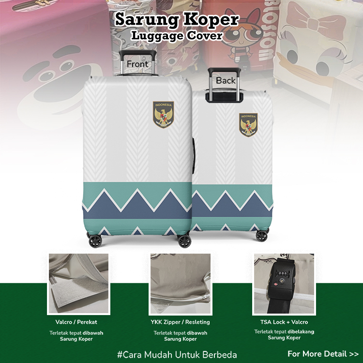 Sarung Koper Indonesia Away Jersey (Tandang) - AFC Asian Cup / Luggage Cover