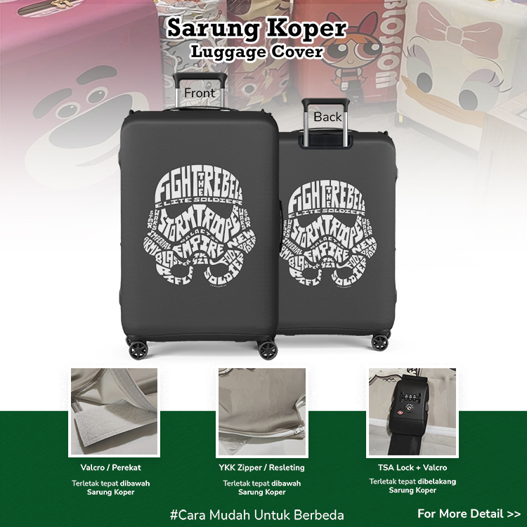 Stormtrooper: Prajurit Elite Kekaisaran Galaksi 02 - Sarung Koper / Pelindung Koper / Desain Sarung Koper Unik / Star Wars