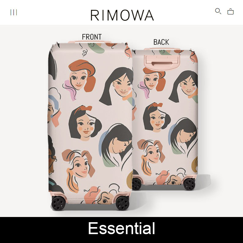 Disney Princess 003 Luggage Cover RIMOWA Essential / Sarung Koper Rimowa