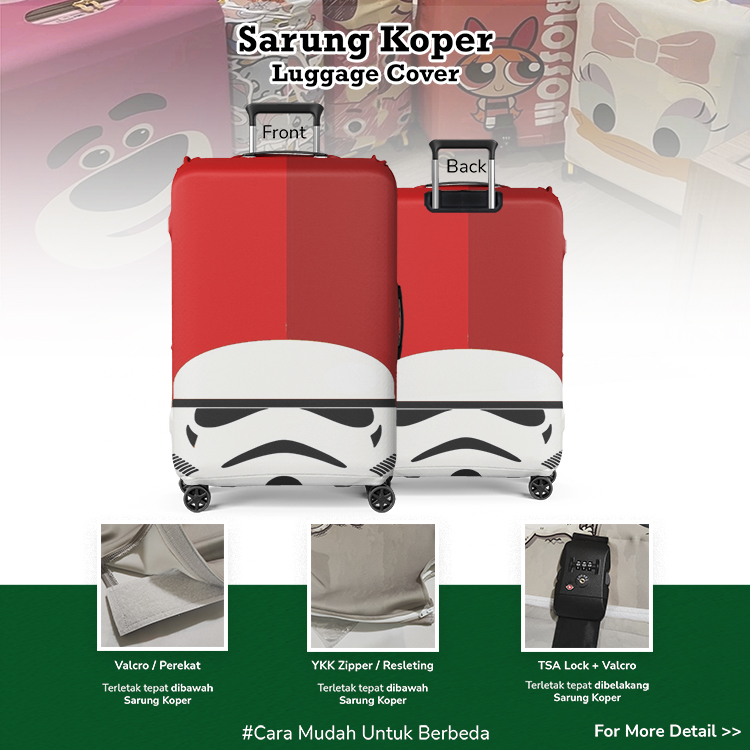 Stormtrooper: Prajurit Elite Kekaisaran Galaksi 01 - Sarung Koper / Pelindung Koper / Desain Sarung Koper Unik / Star Wars
