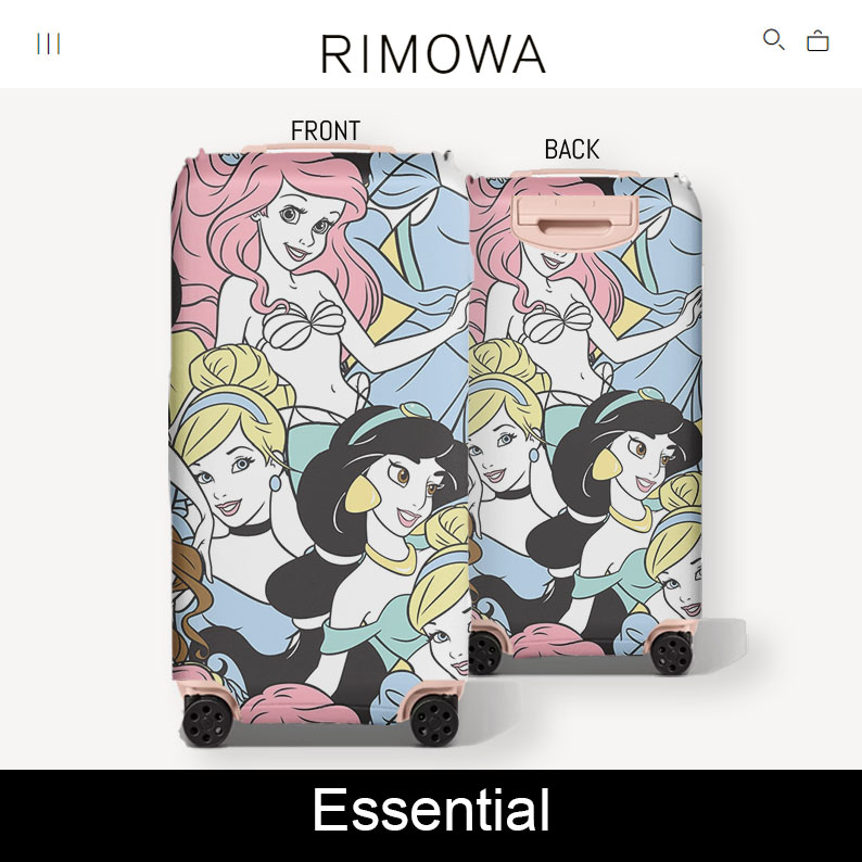 Disney Princess 001 Luggage Cover RIMOWA Essential / Sarung Koper Rimowa