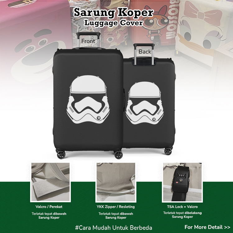 Stormtrooper: Prajurit Elite Kekaisaran Galaksi 03 - Sarung Koper / Pelindung Koper / Desain Sarung Koper Unik / Star Wars