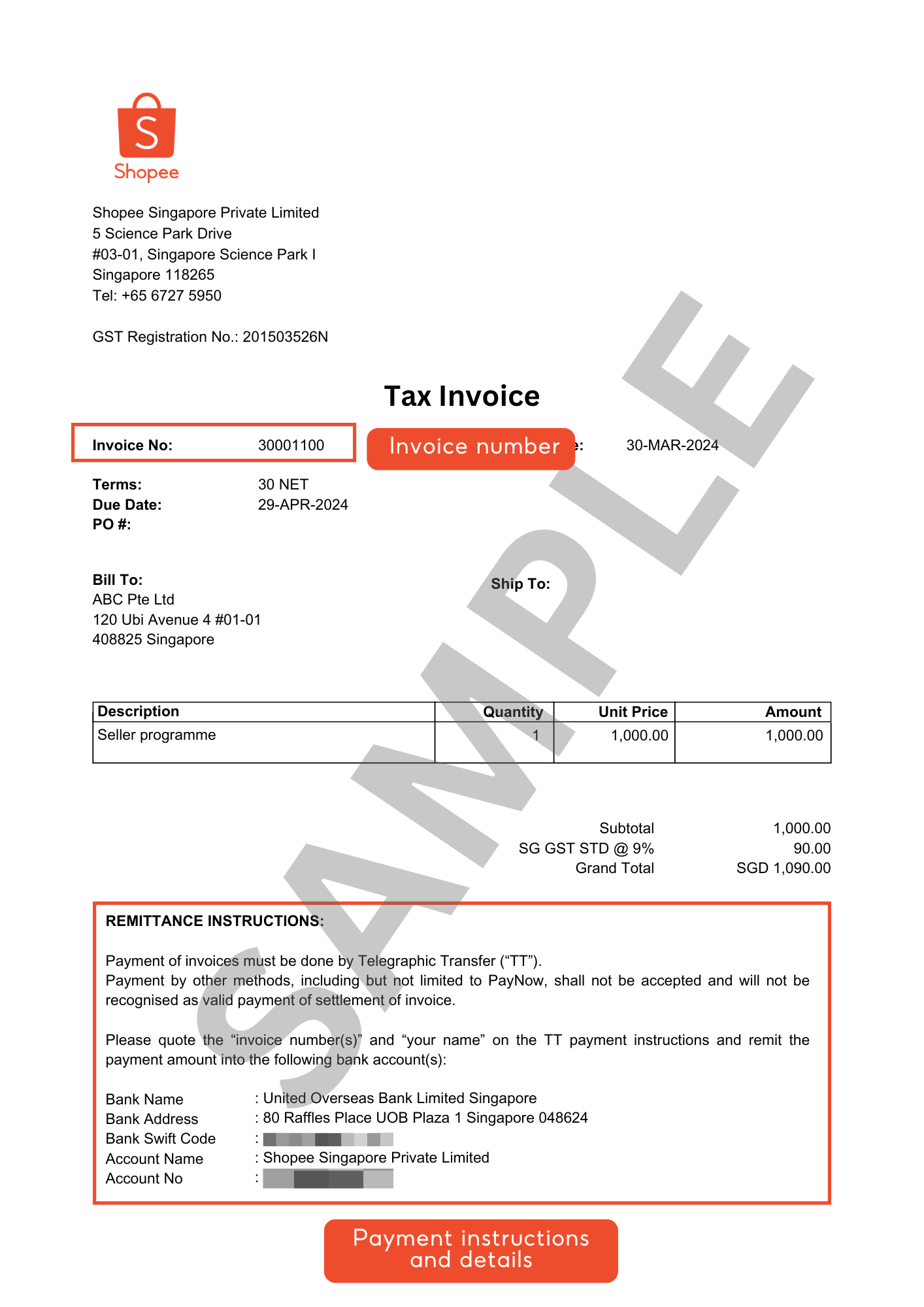 Paying for seller programmes | SG Seller Education [Shopee]