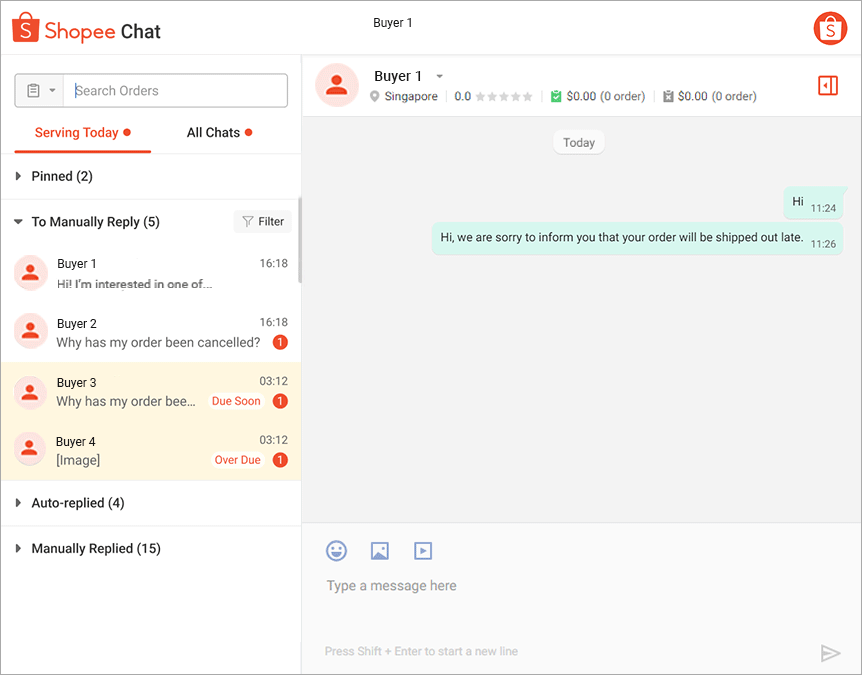 Managing chats on Shopee | SG Seller Education [Shopee]
