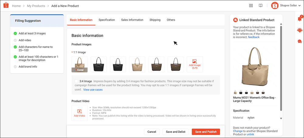 How can I use Shopee Standard Product to help my listings gain more ...