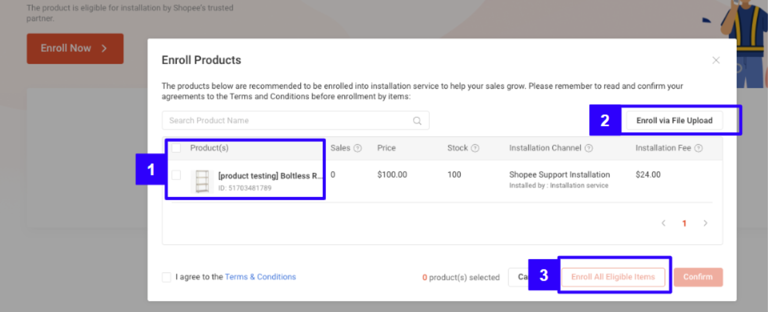 Integrated Installation Service | Shopee SG Seller Education Hub