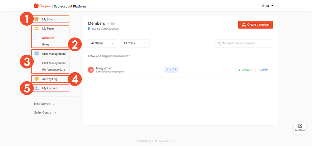 Managing your business with Sub-account Platform | Shopee SG Seller ...